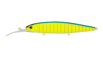 Воблер Минноу Strike Pro Bold Deep Diver 130SP, цвет: 597S Blue Mat Tiger, (EG-191L-SP#597S)