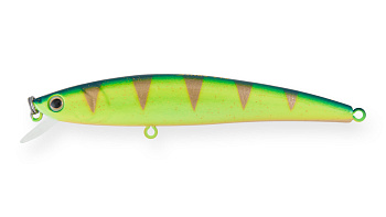 Воблер Минноу Strike Pro Arc Minnow 105SP, 105 мм, 11,5 гр, Загл. 0,6м.-1,2м., Нейтральный, цвет: A172FL Glowing Blue Lemon, светящийся, (JL-092-SP#A172FL)