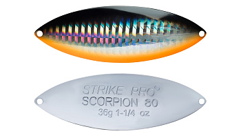 Блесна колеблющаяся Strike Pro Scorpion Treble 80H, (ST-08C2#A70-713-CP)
