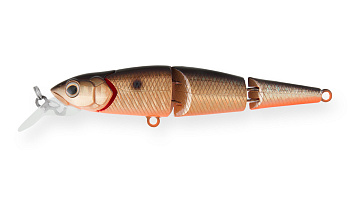 Воблер Составной Strike Pro Flying Fish Joint 110, цвет: 613-713 Black Back Smoked OB, (EG-079J#613-