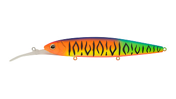 Воблер Минноу Strike Pro Bold Deep Diver 130SP, цвет: A244S Parrot Mat Tiger, (EG-191L-SP#A244S)