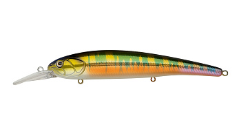 Воблер Минноу Strike Pro Hooligan Shallow 120SP, цвет: A203-264 River Radical, (EG-220SP#A203-264)