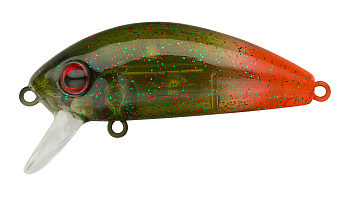 Воблер Минноу Strike Pro Mustang Minnow 45, 45 мм, 4,5 гр, Загл. 0,2м.-0,5м., Плавающий, цвет: C722G-UV Hot Tail Motoroil UV, (MG-002F#C722G-UV)