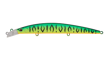 Воблер Минноу Strike Pro Top Water Minnow 130, цвет: GC01S Mat Tiger, (JL-158F#GC01S)