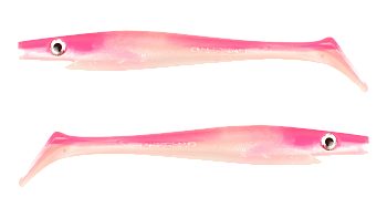 Силиконовая приманка Strike Pro Pig Shad Jr, цвет: Pinkie, (уп./2шт.), (SP-172C#109)