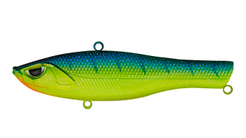 Воблер Раттлин Strike Pro ReFLAP(BeFLAP) 95-40gr, цвет: C063F Blue-yellow Tiger Sparkles, (EG-259B-40g#C063F)