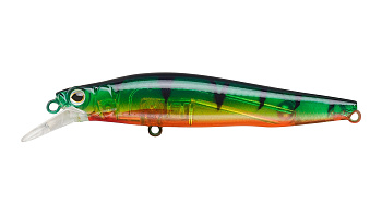 Воблер Минноу Strike Pro IB Minnow JET 95, 95 мм, 13 гр, Загл. 0,5м.-1,2м., Тонущий, цвет: A102G Transparent Perch, (JS-276#A102G)