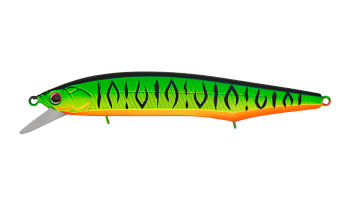 Воблер Минноу Strike Pro Intriger 120SP, цвет: GC01S Mat Tiger, (EG-194B-SP#GC01S)
