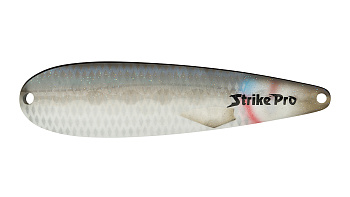 Блесна колеблющаяся Strike Pro KILLER PROFY 115, цвет: C501F-3D/CP Herring, (ST-014C#C501F-3D/CP)