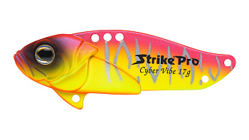 Блесна-Цикада Strike Pro Cyber Vibe 65, цвет: Brick Mat Tiger, (JG-005E#A221FS)