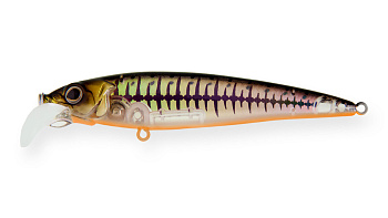 Воблер Минноу Strike Pro Beakster 90, цвет: A56RGB Smoked Skeleton Lightning, (EG-124B#A56RGB)