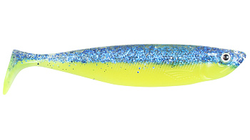 Силиконовая приманка Strike Pro Tumbler Shad 13, цвет: Zander Queen, (уп./6шт.), (SPT-13#008)