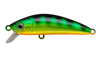 Воблер Минноу Strike Pro Mustang Minnow 60, 60 мм, 5,8 гр, Загл. 0,3м.-0,7м., Плавающий, цвет: A45T Natural Perch, (MG-002A#A45T)