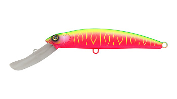 Воблер Минноу Strike Pro Musky Monster Deep 200CL, цвет: A230S Watermelon Mat Tiger, (MG-007CL#A230S