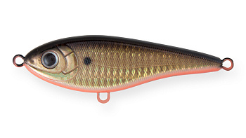 Воблер Джеркбейт Strike Pro Buster Jerk Sinking, цвет: 613-713 Black Back Smoked OB, (EG-048#613-713