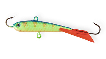 Балансир Strike Pro Strike Ice 40, цвет: A47FL, цвет: Glowing Blue Lemon, светящийся, хвост: прозрачный