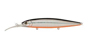 Воблер Минноу Strike Pro Bold Deep Diver 130SP, цвет: A70-713 Black Silver OB, (EG-191L-SP#A70-713)