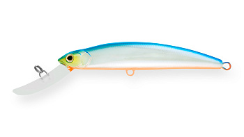Воблер Минноу Strike Pro Musky Monster Deep 200CL, цвет: 626E Blue Silver OB, (MG-007CL#626E)