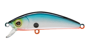 Воблер Минноу Strike Pro Mustang Minnow 60, 60 мм, 5,8 гр, Загл. 0,3м.-0,7м., Плавающий, цвет: A05 Blue Milky, (MG-002A#A05)