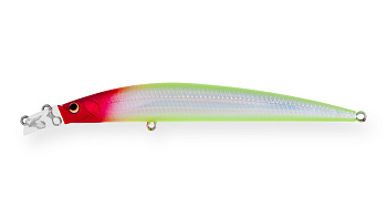Воблер Минноу Strike Pro Top Water Minnow 110, цвет: X10 Clown Silver, (JL-166F#X10)