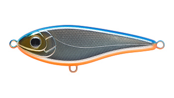Воблер Джеркбейт Strike Pro Baby Buster, цвет: 626E Blue Silver OB, (EG-050#626E)