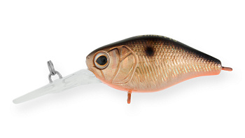 Воблер Крэнк Strike Pro Cranky-X Deep 50, цвет: 613-713 Black Back Smoked OB, (EG-165L#613-713)