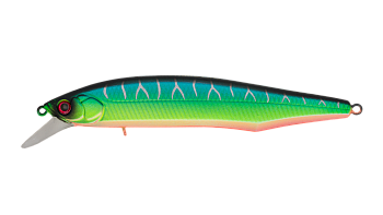 Воблер Минноу Strike Pro Intriger 105SP, цвет: A204S Pearl Mat Tiger, (EG-194A-SP#A204S)