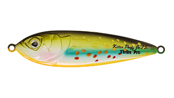 Блесна колеблющаяся Strike Pro Killer Profy 75, цвет: 964T Silver Loach, (PST-02#964T/964T)