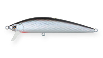Воблер Минноу Strike Pro Euro Minnow 90, цвет: A010-EP Black Back Silver, (JL-108L#A010-EP)