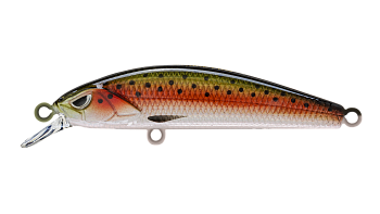 Воблер Минноу Strike Pro Interpid 55S, цвет: 71-RP Pearl Silver Trout, (EG-242#71-RP)