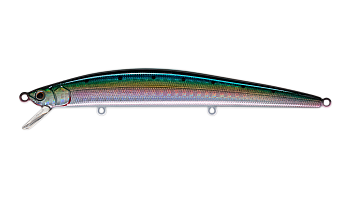 Воблер Минноу Strike Pro Slingshot Minnow 120F, 120 мм, 12,6 гр, Загл. 0,5м.-1,5м., Плавающий, цвет: 692-713-RP Pacific Sardine, (EG-145F#692-713-RP)