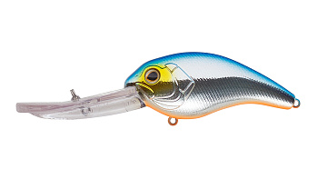 Воблер Крэнк Strike Pro Crankee Runner 80, цвет: 626E Blue Silver OB, (EG-042F#626E)