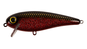 Воблер Крэнк Strike Pro Jonny Vobbler, цвет: JV007 Dark Red Glitter, (EG-205#JV007)