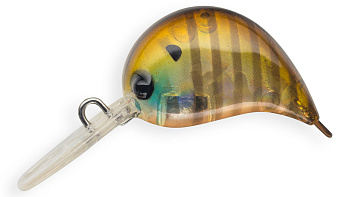 Воблер Strike Pro Nuts 25 S, цвет: A68G Broun Gill Transparent, (JS-310#A68G)