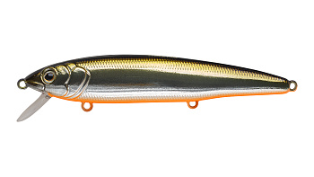 Воблер Минноу Strike Pro Flash Minnow 85, цвет: 612T Natural Shad Silver, (EG-063F#612T)