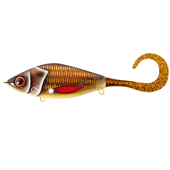 Воблер Джеркбейт Strike Pro Guppie Downsize Sinking, цвет: CWC038 Copper Carp, (EG-208B#CWC038)