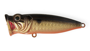 Воблер Поппер Strike Pro Pike Pop 70, цвет: 613-713 Black Back Smoked OB, (SH-002C#613-713)