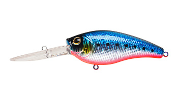 Воблер Крэнк Strike Pro Crankee Deep Diver 70, цвет: A234-SBO-LU Blue Back Silver OB Fluo, (JL-037F#