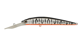Воблер Минноу Strike Pro Alpha Diver 110, цвет: A243ES Grey Shadow Mat Tiger, (JL-062F#A243ES)