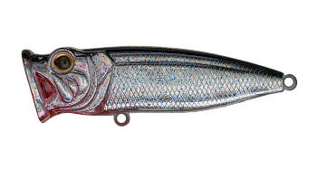 Воблер Поппер Strike Pro Pike Pop 70, цвет: SIN059V Blackback Sequins, (SH-002C#SIN059V)