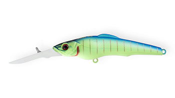 Воблер Минноу Strike Pro Challenger X Deep Diver 90L, цвет: 597S Blue Mat Tiger, (EG-076CL-F#597S)