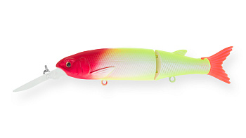 Воблер Составной Strike Pro Glider-X 105L, цвет: X10 Clown Silver, (EG-157L-SP#X10)