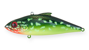 Воблер Раттлин Strike Pro Euro Vibe Floater 80, цвет: AC202F Hot Pike, (SP-027#AC202F)
