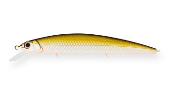 Воблер Минноу Strike Pro Montero 130SP, цвет: 612T Natural Shad Silver, (EG-190B-SP#612T)