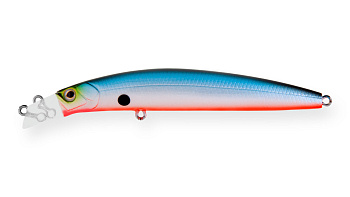 Воблер Минноу Strike Pro Top Water Minnow 90, 90 мм, 10,2 гр, Загл. 0,1м.-0,5м., Плавающий, цвет: A05 Blue Milky, (JL-179F#A05)