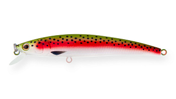 Воблер Минноу Strike Pro Arc Minnow 105SP, 105 мм, 11,5 гр, Загл. 0,6м.-1,2м., Нейтральный, цвет: 71RP Trout Silver pearl, (JL-092-SP#71RP)