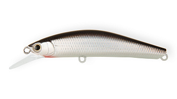 Воблер Минноу Strike Pro Hide Jerk 80 S, цвет: A010-EP Black Back Silver, (JS-344#A010-EP)