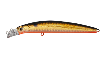 Воблер Минноу Strike Pro Top Water Minnow 90, 90 мм, 10,2 гр, Загл. 0,1м.-0,5м., Плавающий, цвет: 613-713 Black Back Smoked OB, (JL-179F#613-713)