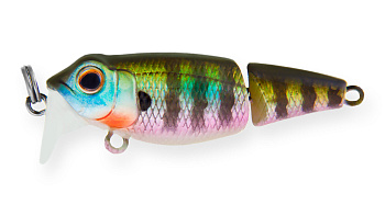 Воблер Составной Strike Pro Pygmy Jointed 40, цвет: 630V Bluegill, (EG-073J#630V)