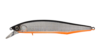 Воблер Минноу Strike Pro Intriger 105SP, цвет: A70-713 Black Silver OB, (EG-194A-SP#A70-713)